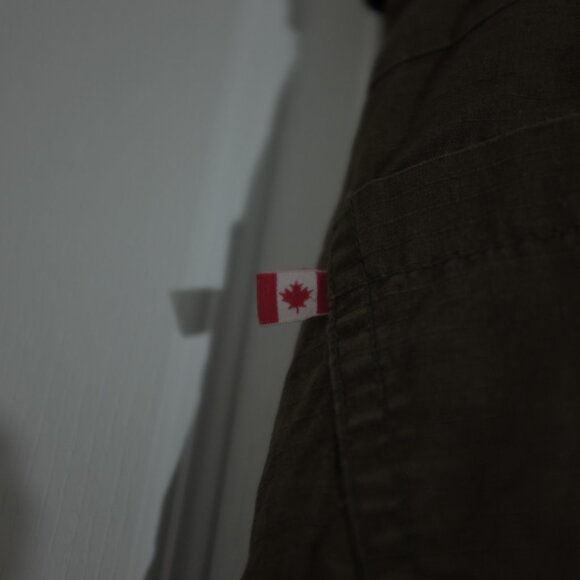 Canada weather gear olive green heritage sportwear utility carpi pants size 30 - Picture 4 of 10